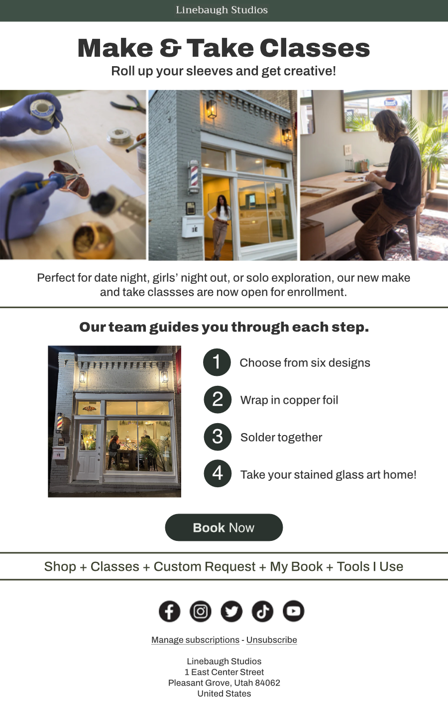 Linebaugh Classes Email