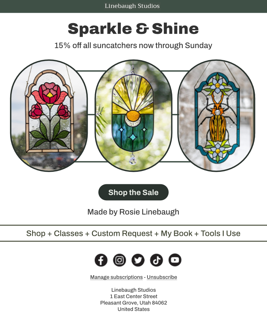 Linebaugh Sale Email